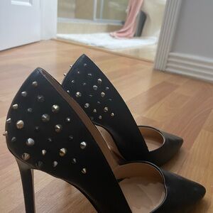 Mix No. 6 Black Studded Stiletto Heels